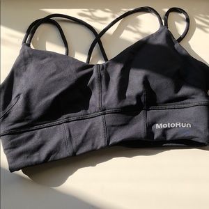 MotoRun Criss Cross Sports Bra
